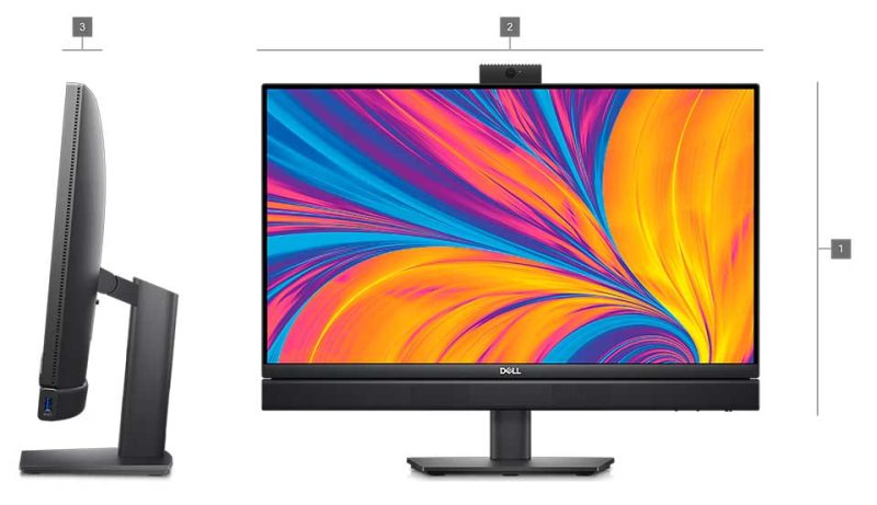 DELL OptiPlex AiO Plus Boyutlar ve Ağırlık