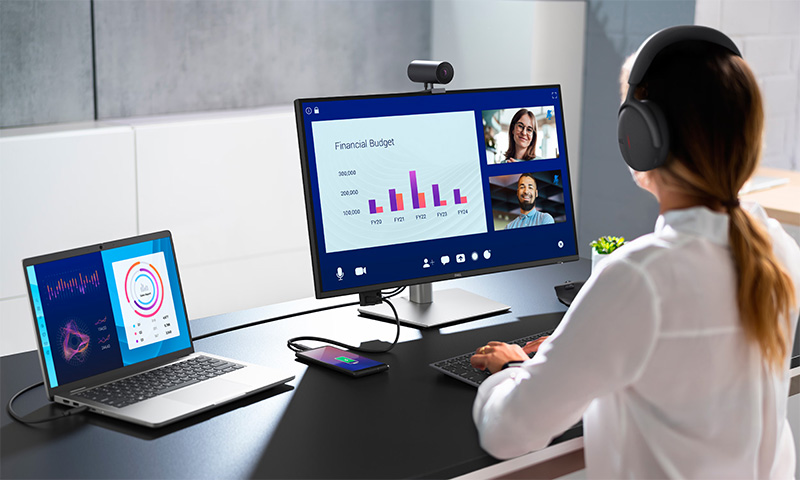 Dell Pro 27 Plus 4K USB-C Hub Monitör P2725QE Dell Pro 27 Plus 4K USB-C Hub Monitör P2725QE LS