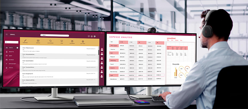 Dell Pro 32 Plus QHD USB-C Hub Monitor P3225DE Dell Pro 32 Plus QHD USB-C Hub Monitör - P3225DE LS