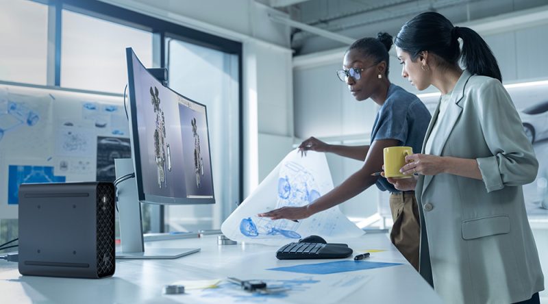 HP Z2 Mini Gi1 İş İstasyonu A2KH2ES (U7,32/1T,RTXA1000) HP Z2 G1i Mini İş İstasyonu LS