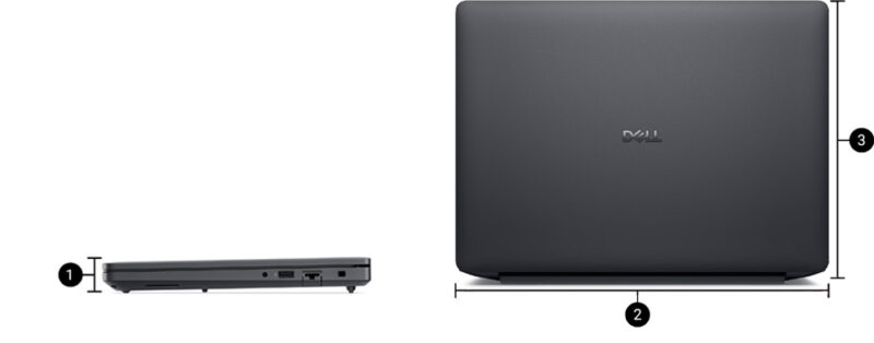 DELL Pro Max 14 Boyutlar ve Ağırlık